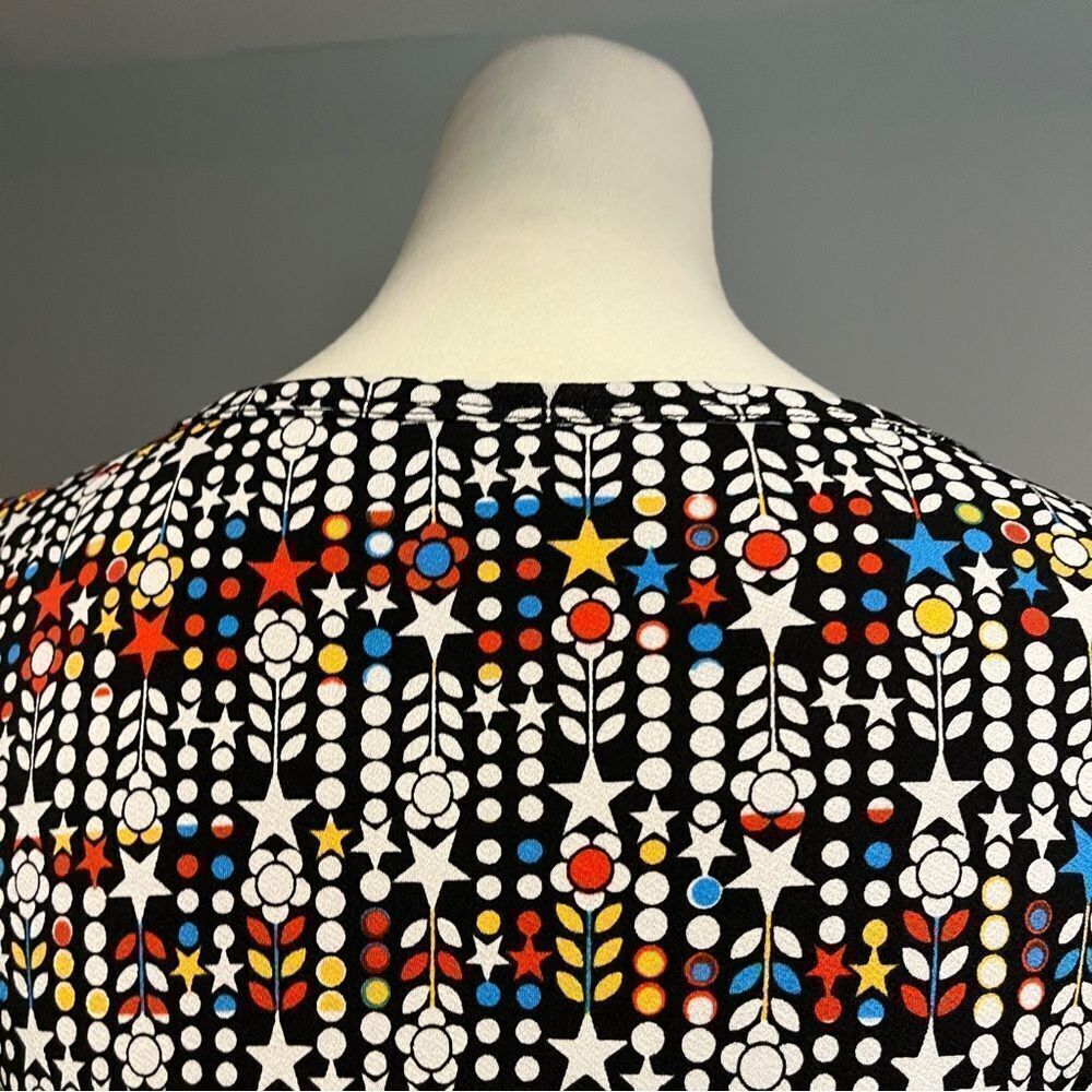 LuLaRoe long sleeve scoop neck‎ Midi dress size small - Picture 7 of 12